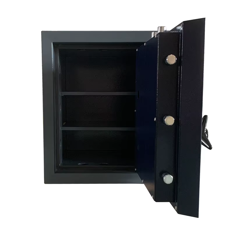 Weierxin Large Heavy Two Hours Fireproof Mechanical Manual Lock Deposit Safe Box — image 3