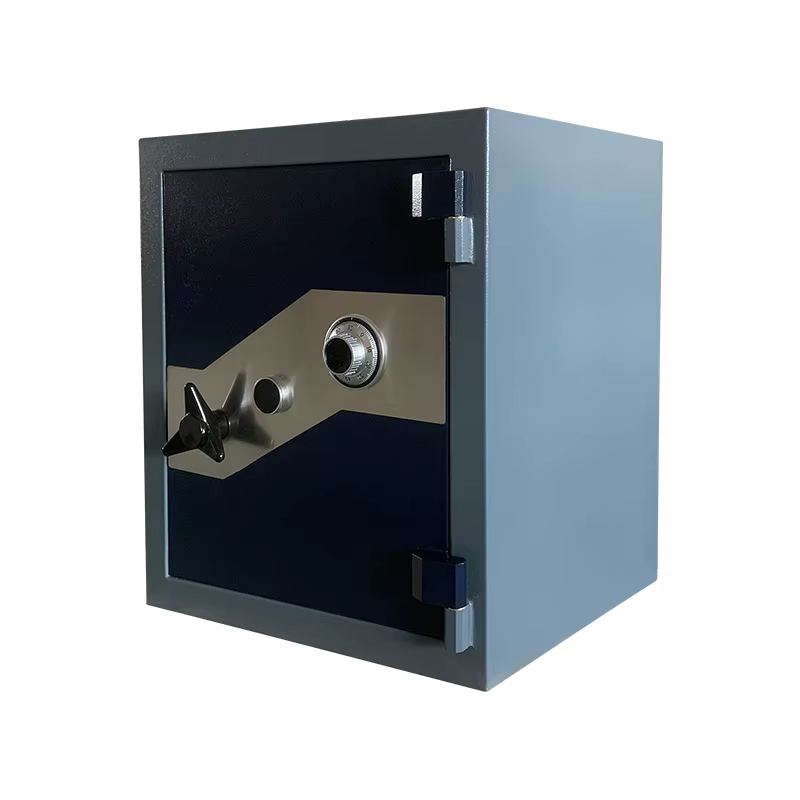 Weierxin Large Heavy Two Hours Fireproof Mechanical Manual Lock Deposit Safe Box — image 4