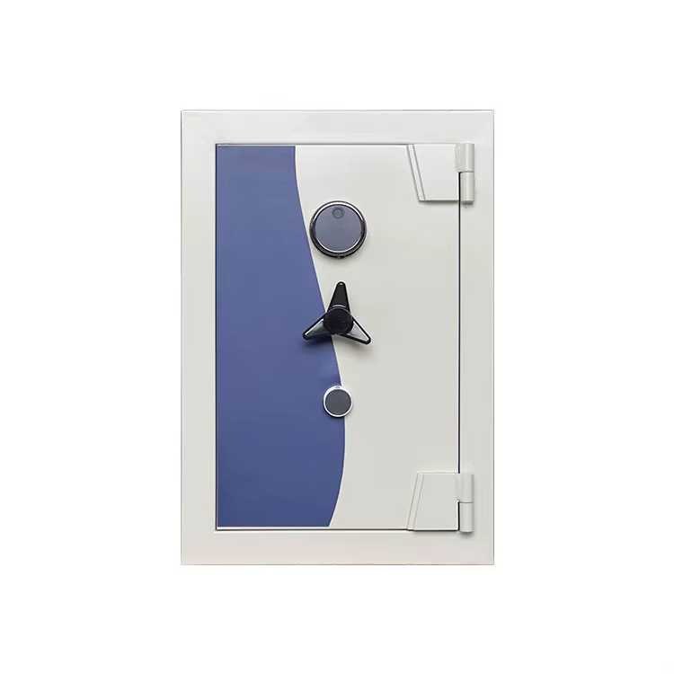 2024 New Arrival Large Thickness Digital Fingerprint Combination Lock Fireproof Safe Box — image 2