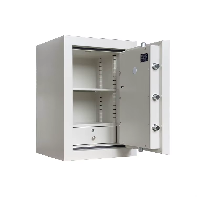 2024 New Arrival Large Thickness Digital Fingerprint Combination Lock Fireproof Safe Box — image 5