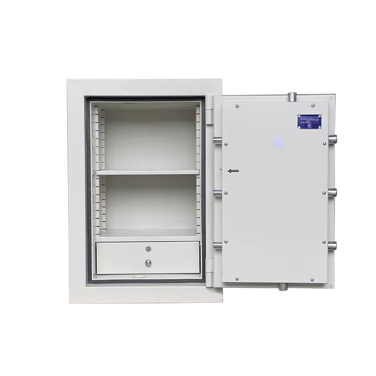 2024 New Arrival Large Thickness Digital Fingerprint Combination Lock Fireproof Safe Box — image 6