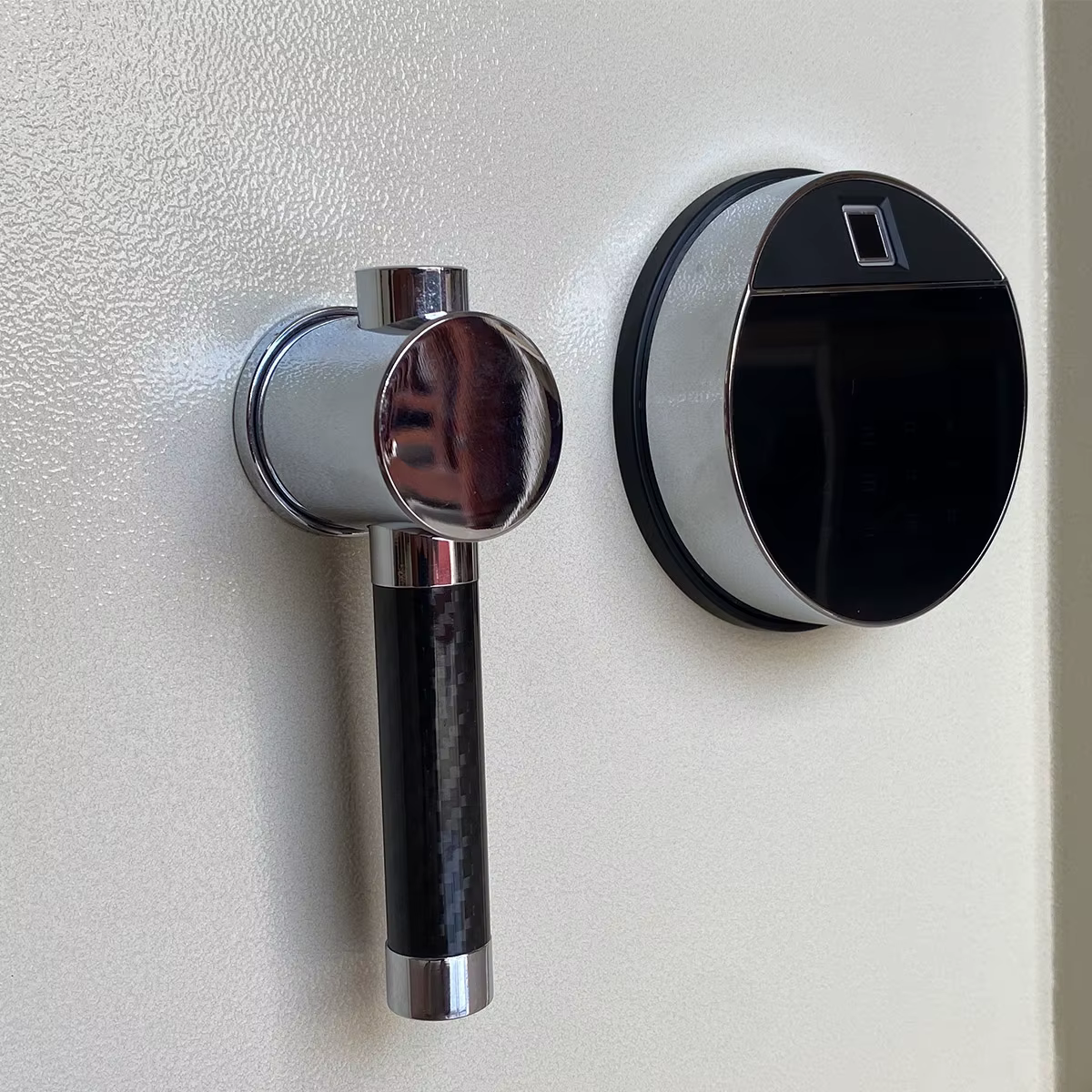 120 Min Fireproof Touch Screen Fingerprint Electronic Digital Safe — image 4