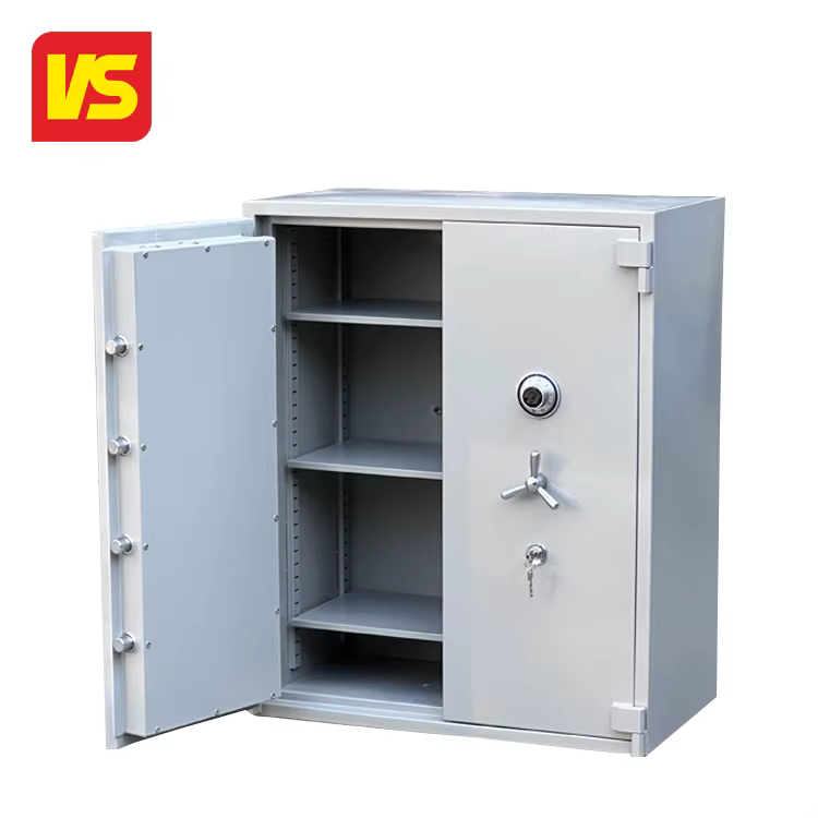 Foshan Weierxin Large Size Double Door 2 Hours Fireproof Safe Box — image 6