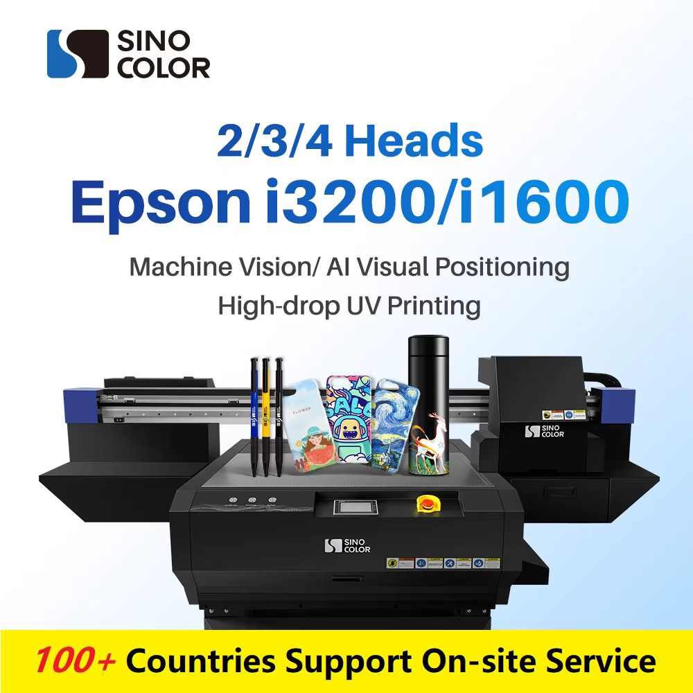 90x60cm Pangoo-Jet 3D Metal Advertising Outdoor UV Printer — image 2