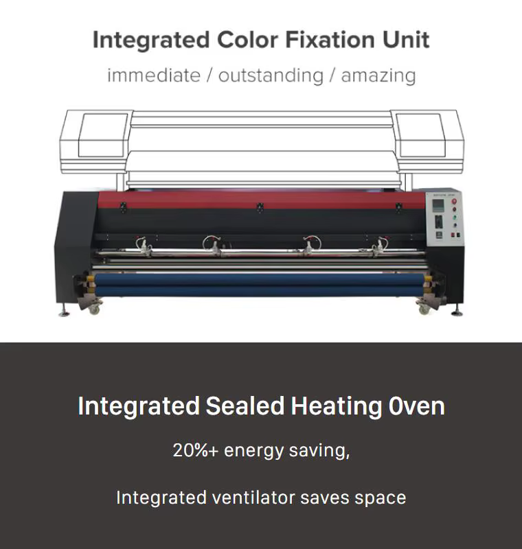 3.2 Meter 10ft I3200 Heads 2400dpi Large Format Direct To Fabric Sublimation Printer — image 2