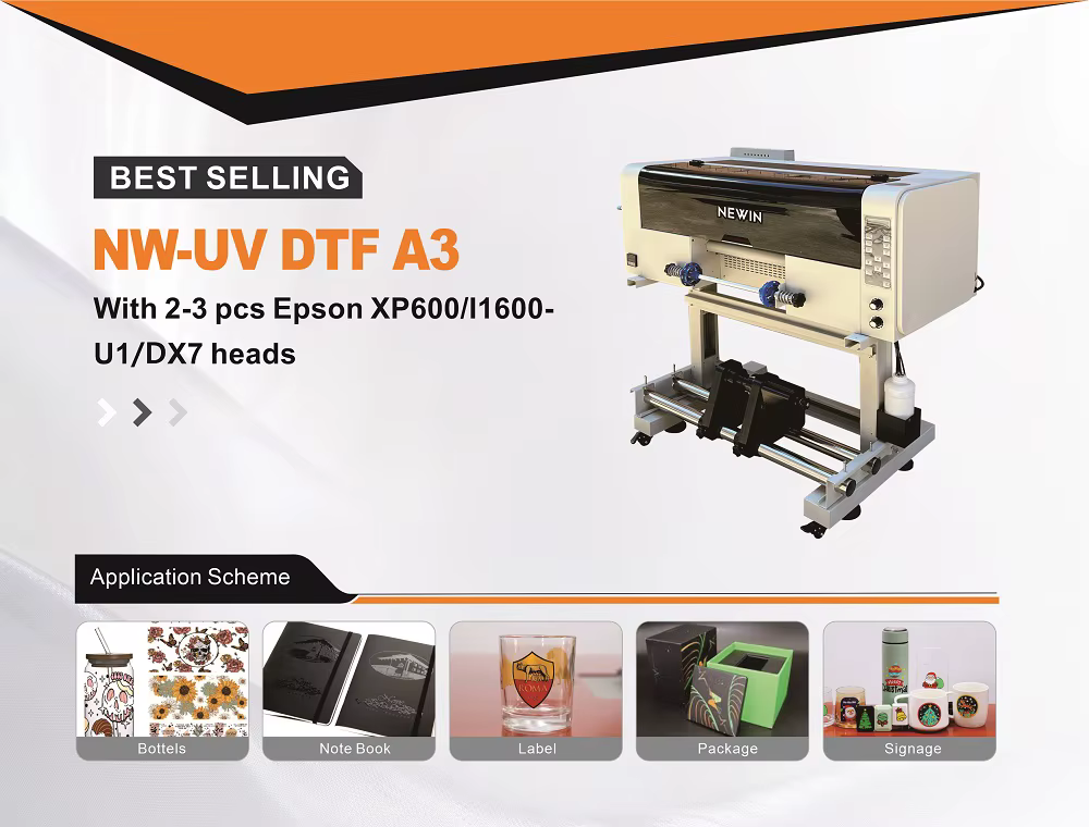 A3 UV DTF Desktop Sticker Printer Laminator All-in-One — image 3