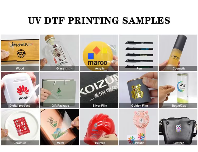 Newin A3 30cm Automatic Digital UV DTF Flatbed Printer Desktop — image 2