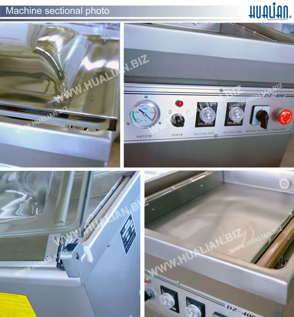DZ-400/2T Hualian Vacuum Sealer Machine — image 2