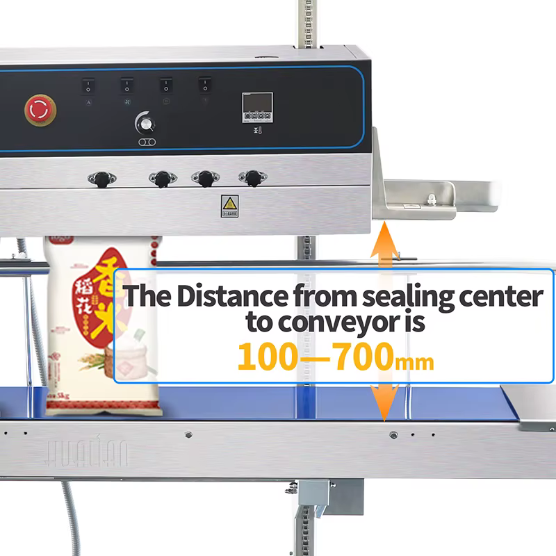 FRP-1120LD Continuous Vertical Code Coding Printing & Sealing Machine — image 2