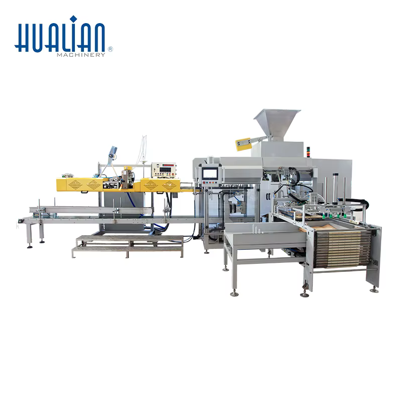 ZSG-1000A+FBK-332C High Efficient Bag Placer Filling and Sealing Machine Packaging Line — image 5