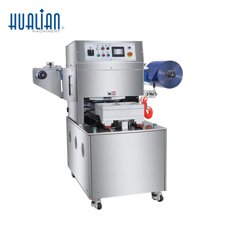 HVT-450M/2 Hualian Food Tray Vacuum Packaging Sealing Machine — image 5