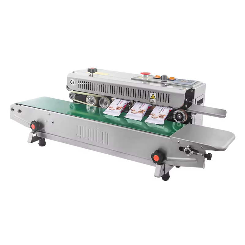 FRB-770I Hualian Horizontal Table Continuous Heat Plastic Bag Pouch Sealing Machine — image 3