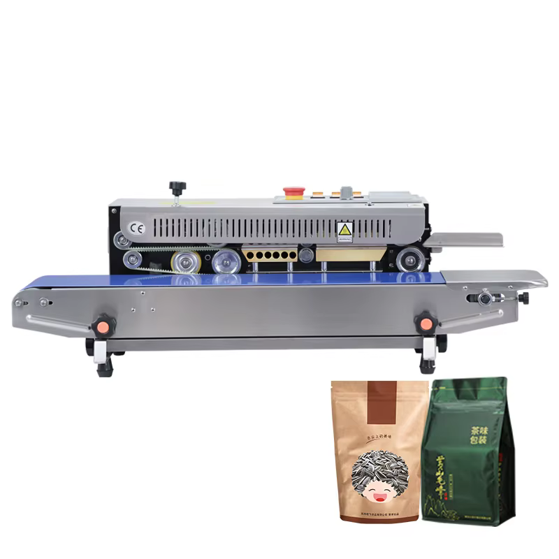 FRB-770I Hualian Horizontal Table Continuous Heat Plastic Bag Pouch Sealing Machine — image 5