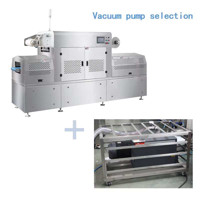 HVT-350AZ Hualian On-line Restaurant Industry Tray Vacuum Sealer — image 4