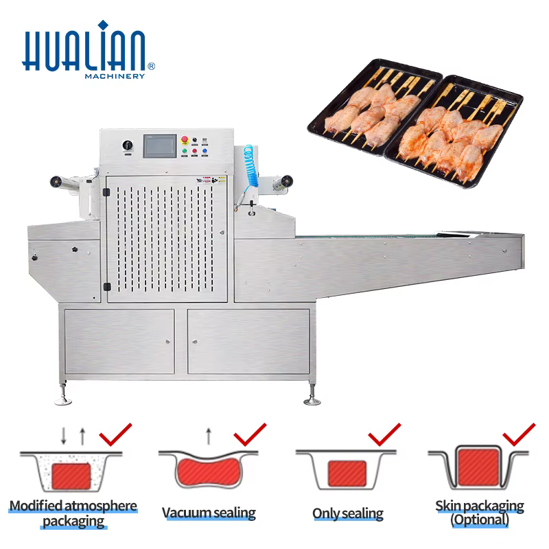 HVT-550A-3 Automatic Tray Food Vacuum Sealing Machine — image 6