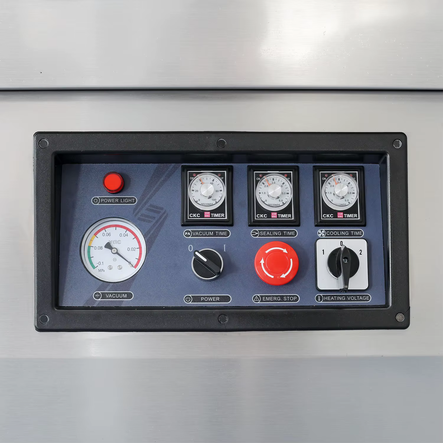 HVC-410S/2A-G Portable Nitrogen Gas Flushing Double Chamber Vacuum Packing Machine — image 4