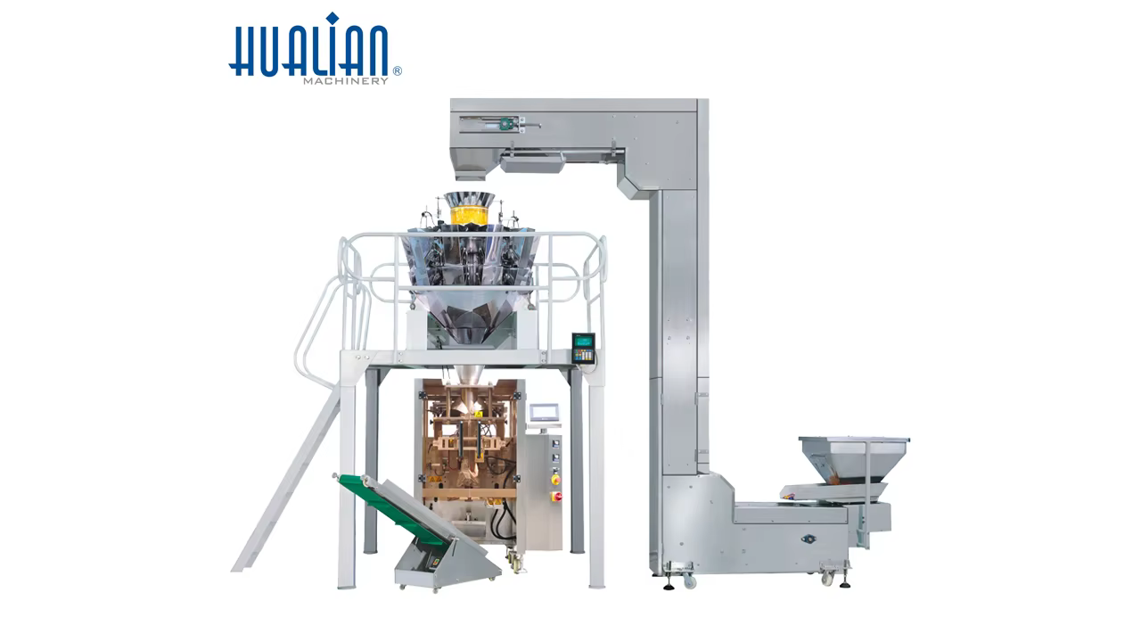 HLWP-1300 Hualian PVC Mixing Controller Multi Head Integrated Filling Machine — image 3