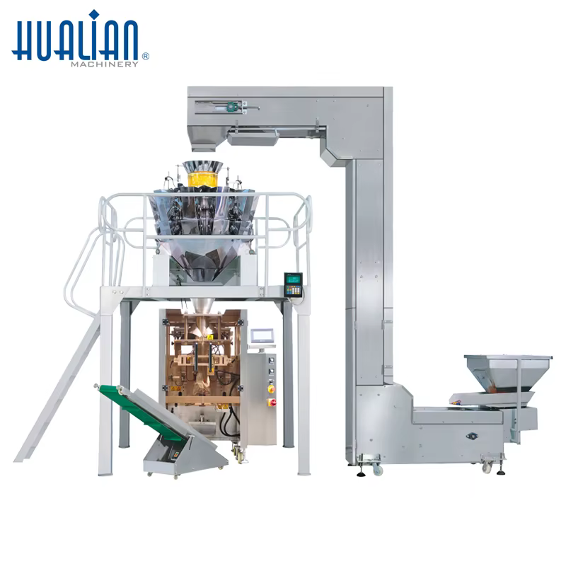 HLWP-1300 Hualian PVC Mixing Controller Multi Head Integrated Filling Machine — image 4