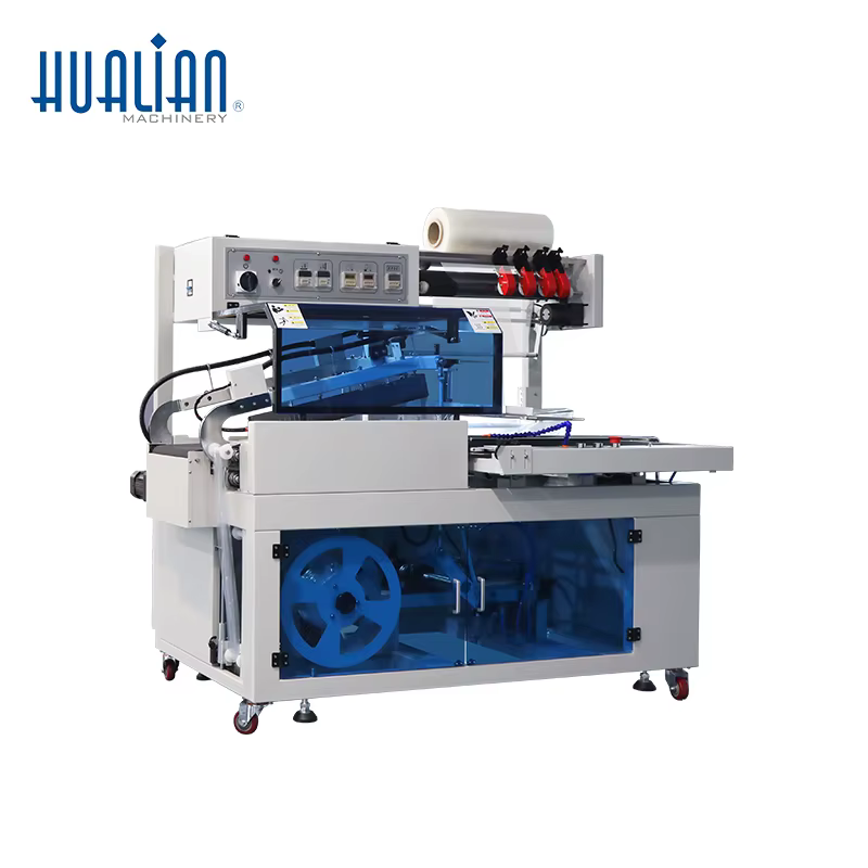 Hualian BSF-5640LG/E+BS-4522 High-Speed Heat Shrink Packaging Machine — image 3