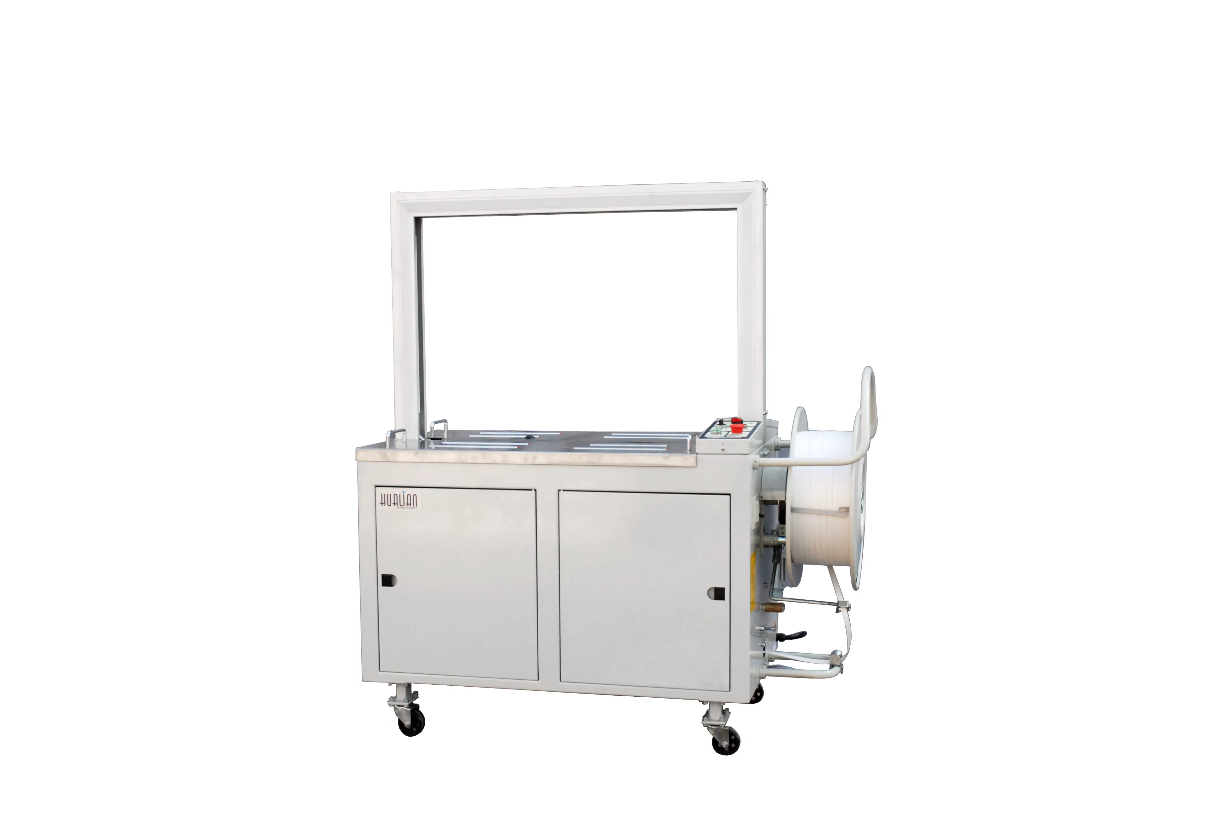 KZ-8060D HUALIAN Automatic High Performance PP Plastic Packaging Strapping Machine — image 2