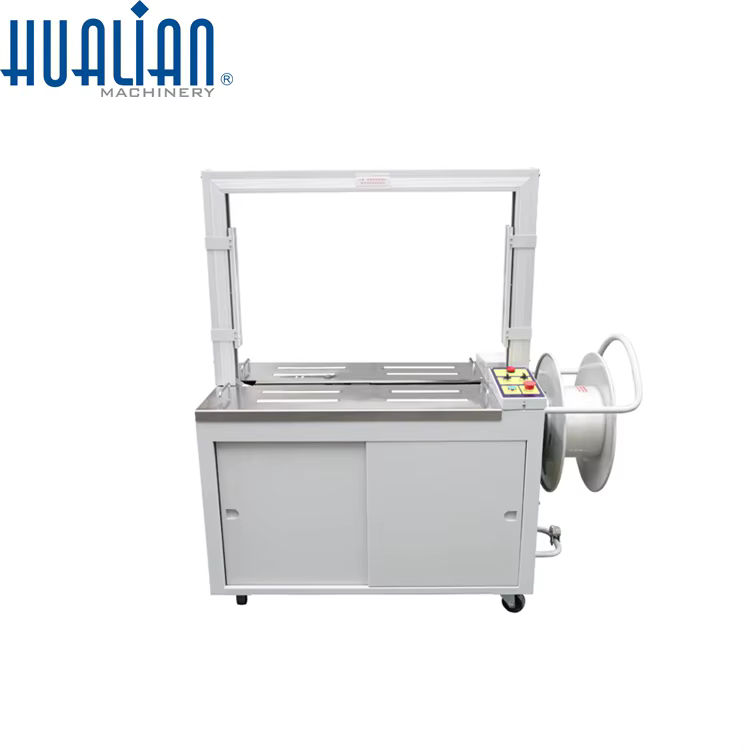 KZ-8060D HUALIAN Automatic High Performance PP Plastic Packaging Strapping Machine — image 3