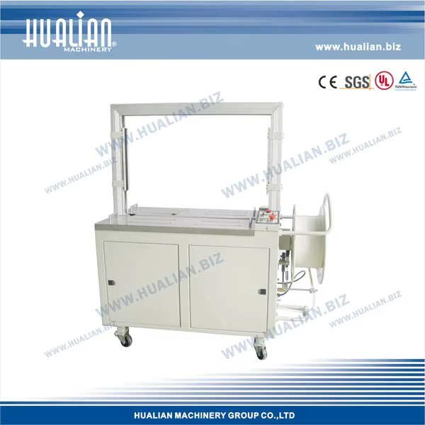 KZ-8060D HUALIAN Automatic High Performance PP Plastic Packaging Strapping Machine — image 4