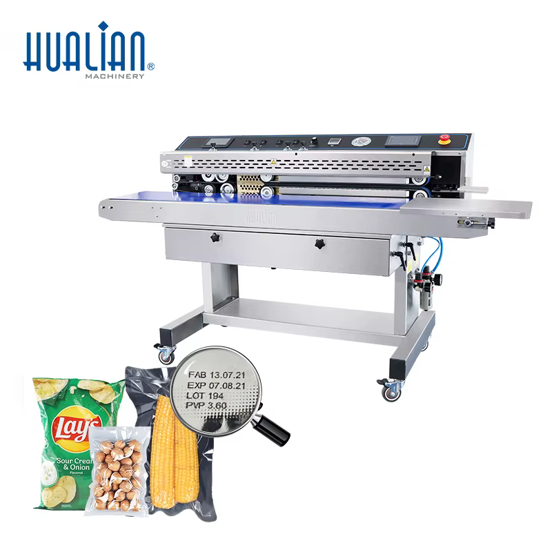 FRP-1120WH Hualian Horizontal Nitrogen Gas Flushing Continuous Band Sealer Machine — image 6