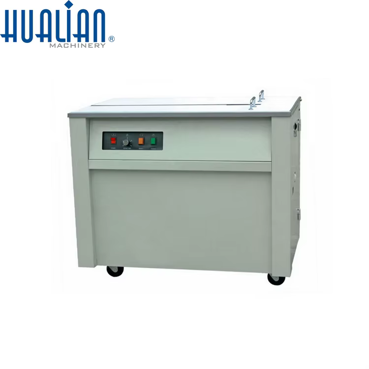 KZB-I Hualian Tape PP Band Polyester Steel Box Carton Semi-Automatic Strapping Machine — image 2