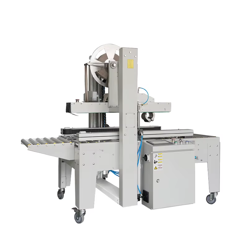 HCS-55AW Hualian Pneumatic Random Eco Friendly Water Activated Kraft Paper Carton Sealing Machine — image 4
