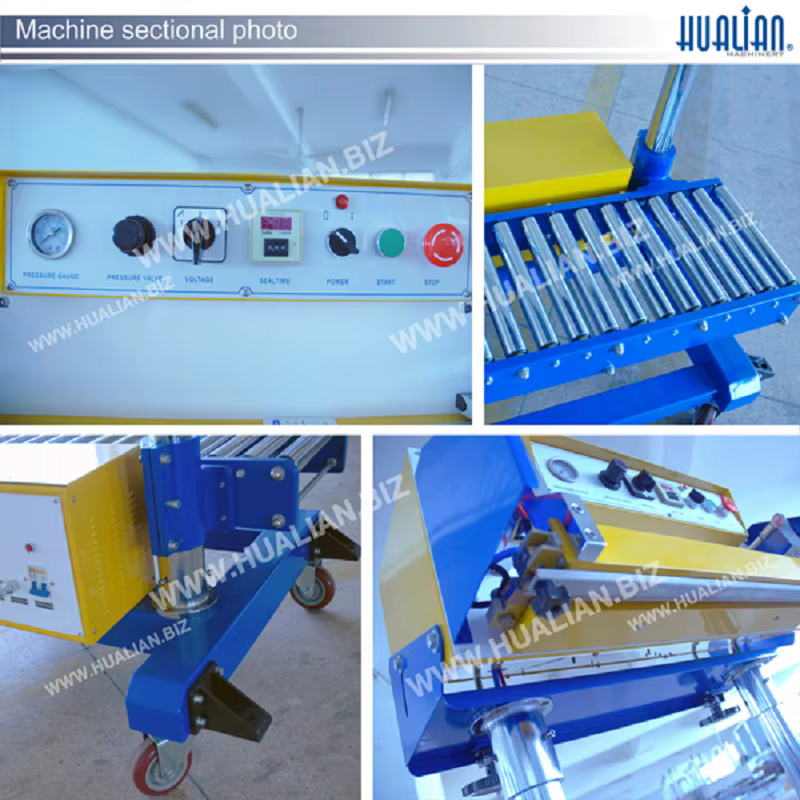 QF-600L/S HUALIAN Vertical Pneumatic Sealing Packaging Machine With Double Heating — image 5