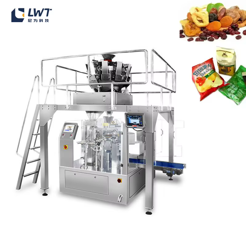 Vertical Bag Meat Cube Packing Machine Combination Weigher — image 6