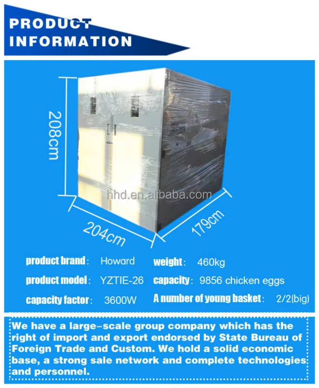 2022 Industrial 10000 Chicken Egg and Quail Egg Incubator and Hatchary Machine — image 3