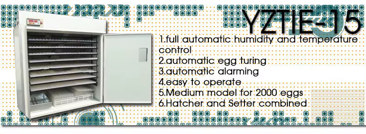 Commercial Egg Incubator Hatchery 2000 YZITE-15 — image 4
