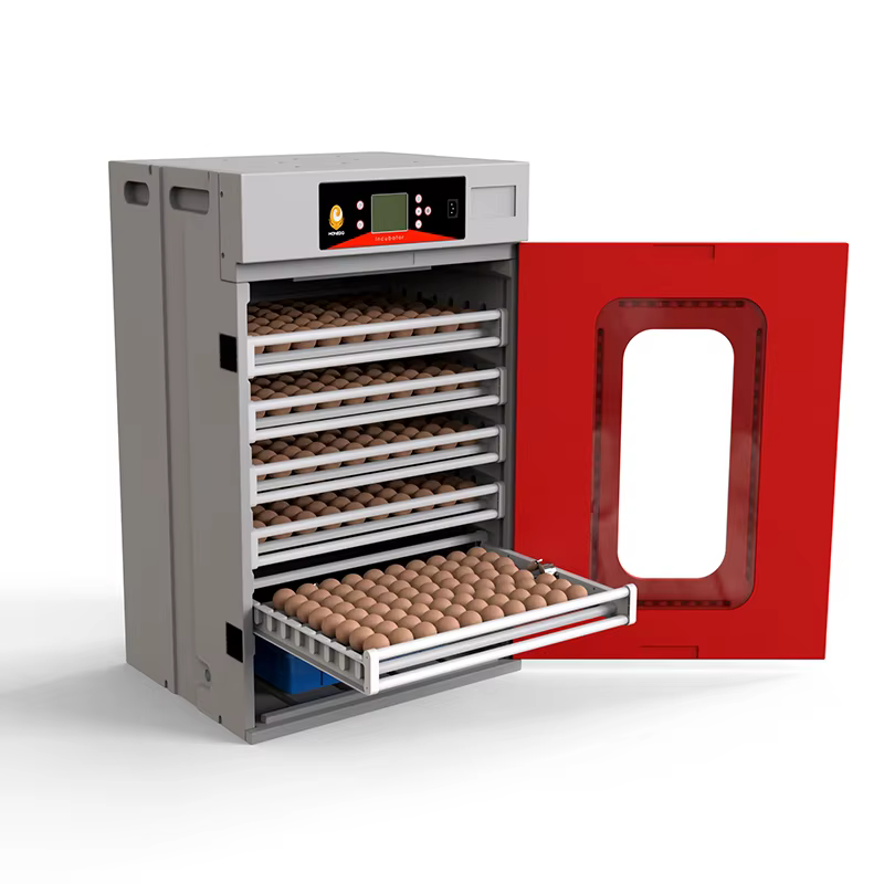 HHD Fully Automatic Poultry Equipment Egg Roller Tray Egg Hatching Machine Incubator YZ-400 — image 7