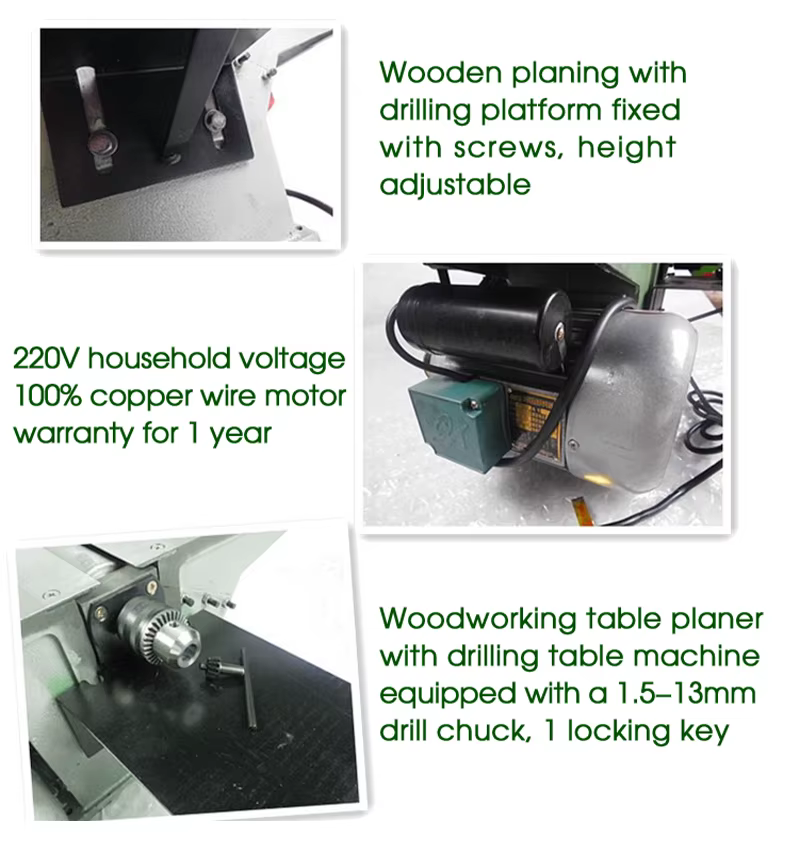 WTP150 Planer and Thickness Wood Working Machine — image 4