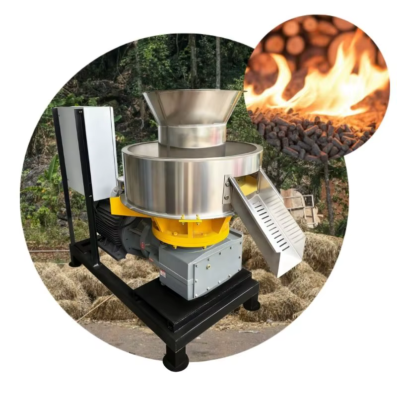 Weiwei Ring Die Biomass Wood Pellet Machine — image 6