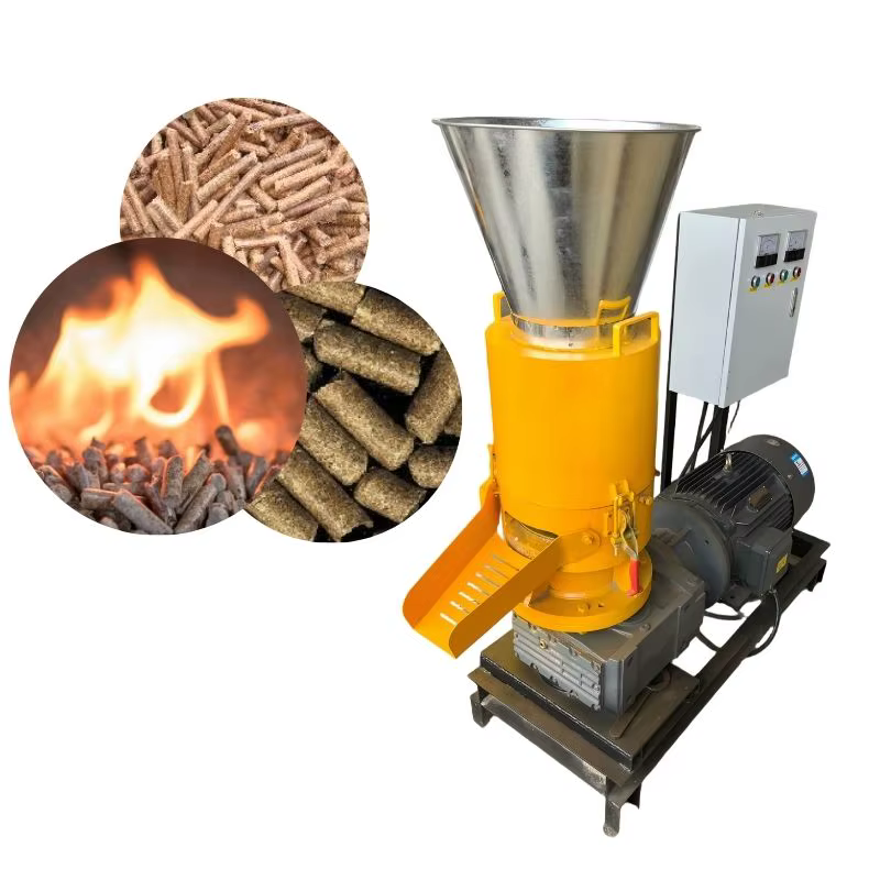 Weiwei Straw Wood Chips Rice Husks Biomass Pellet Machine — image 4