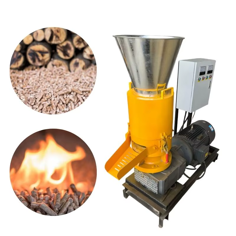 Weiwei Straw Wood Chips Rice Husks Biomass Pellet Machine — image 5