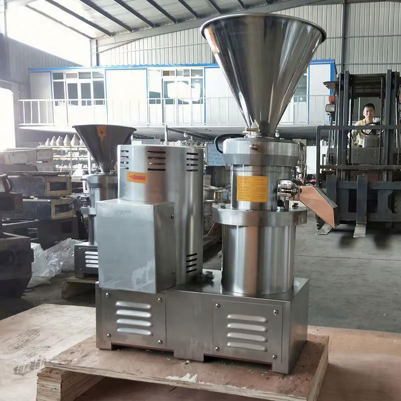 Tigernut Extractor Sesame Cocoa Walnut Jelly Colloid Mill Food Industrial Peanut Butter Processing Machine — image 5