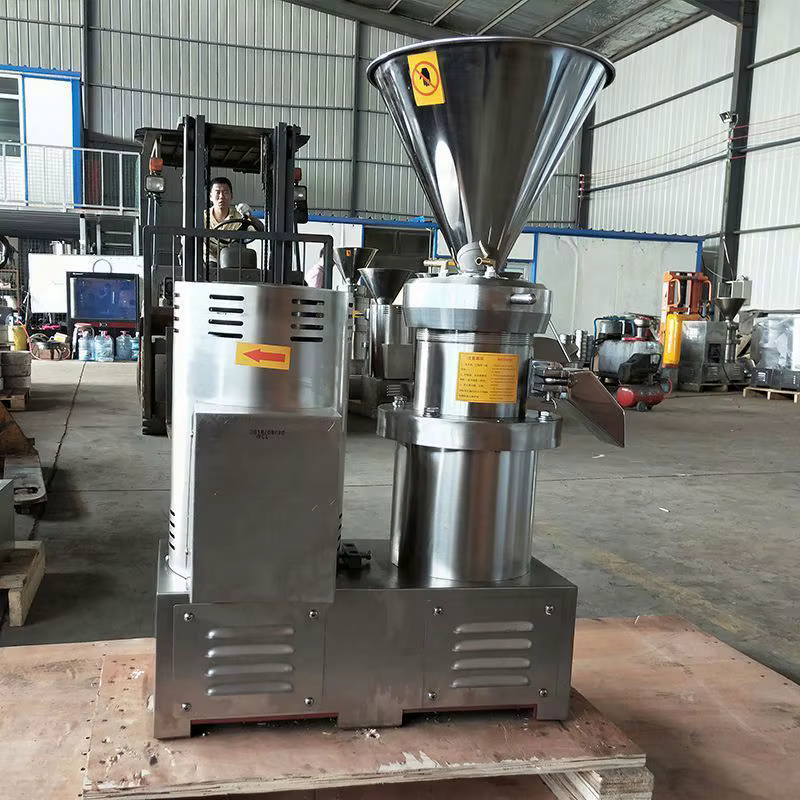 Tigernut Extractor Sesame Cocoa Walnut Jelly Colloid Mill Food Industrial Peanut Butter Processing Machine — image 6