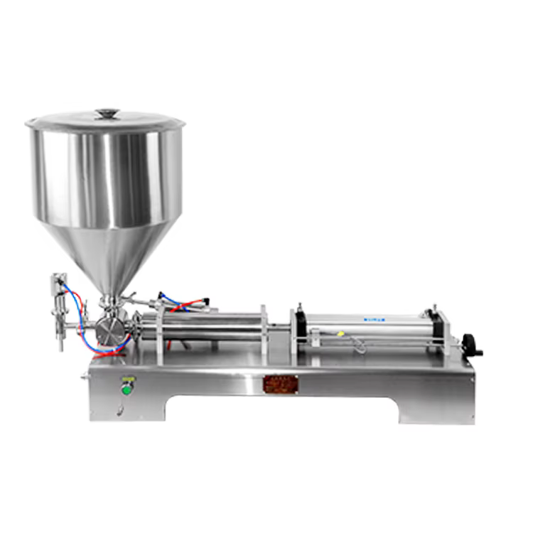 Semi-automatic Yogurt Filling Machine Peanut Butter Paste Filling Machine For Bottles — image 2