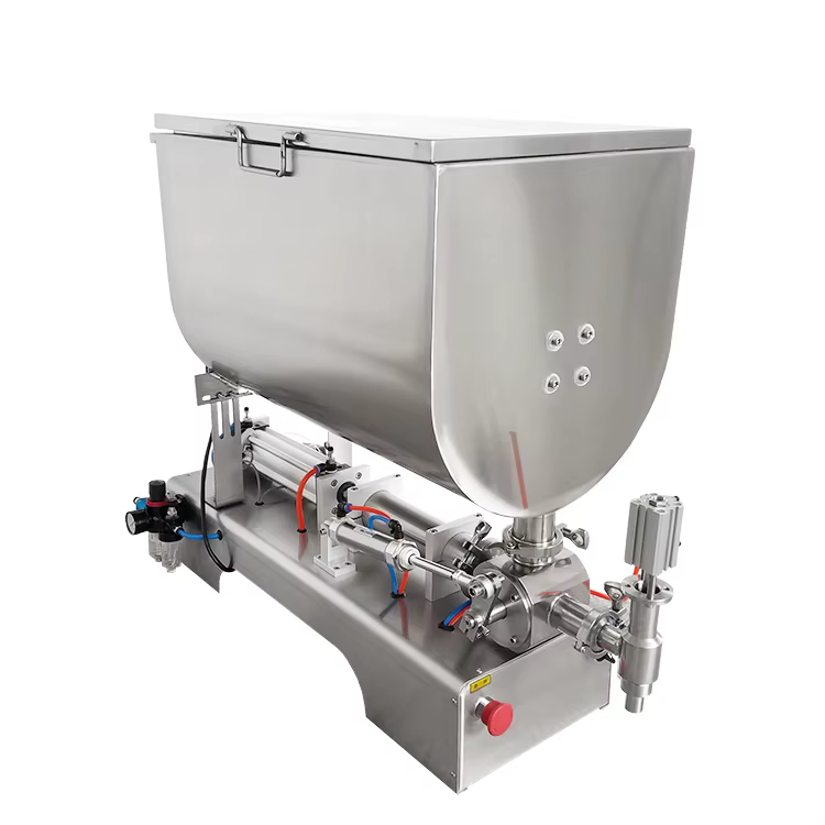 Semi-automatic Yogurt Filling Machine Peanut Butter Paste Filling Machine For Bottles — image 3