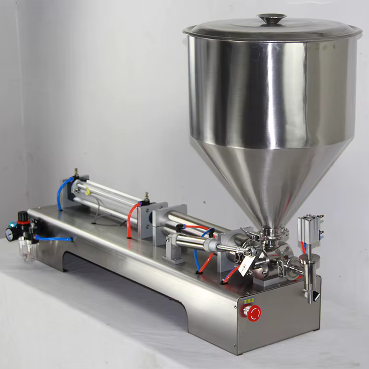 Semi-automatic Yogurt Filling Machine Peanut Butter Paste Filling Machine For Bottles — image 5