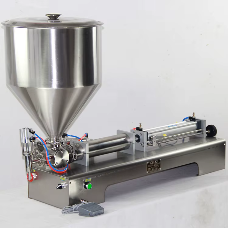 Semi-automatic Yogurt Filling Machine Peanut Butter Paste Filling Machine For Bottles — image 6