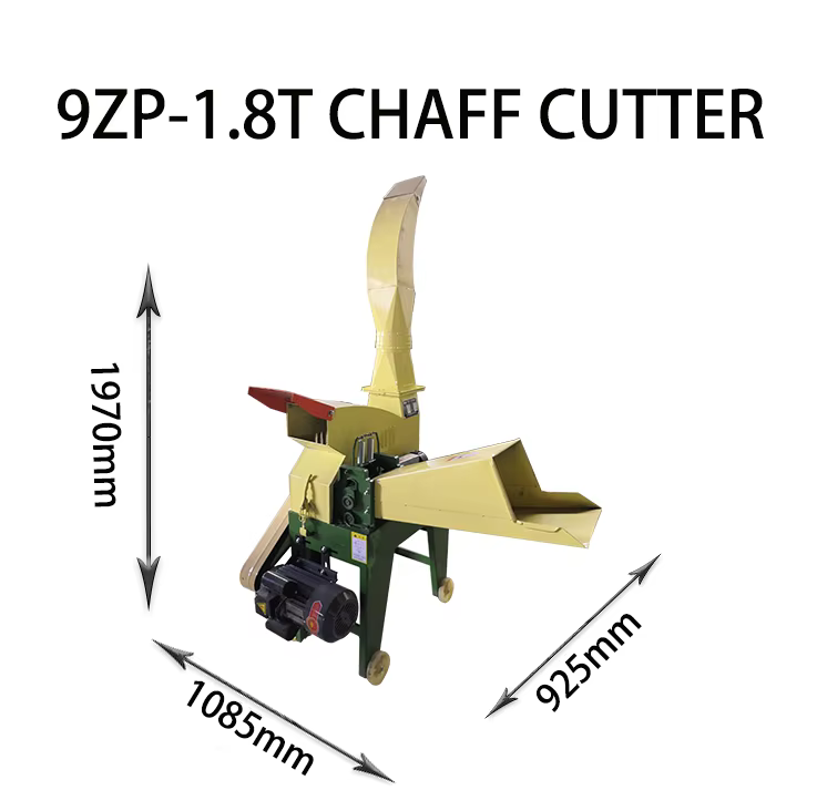 Weiwei Durable Agricultural Machinery 9zp-1.8 Chaff Cutter Animal Feeding Machine — image 3