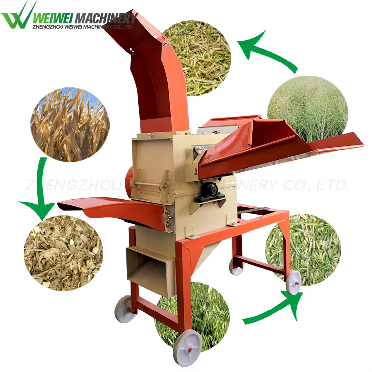 Weiwei High Performance Dual Functional Agriculture Machinery Chaff Cutter — image 3