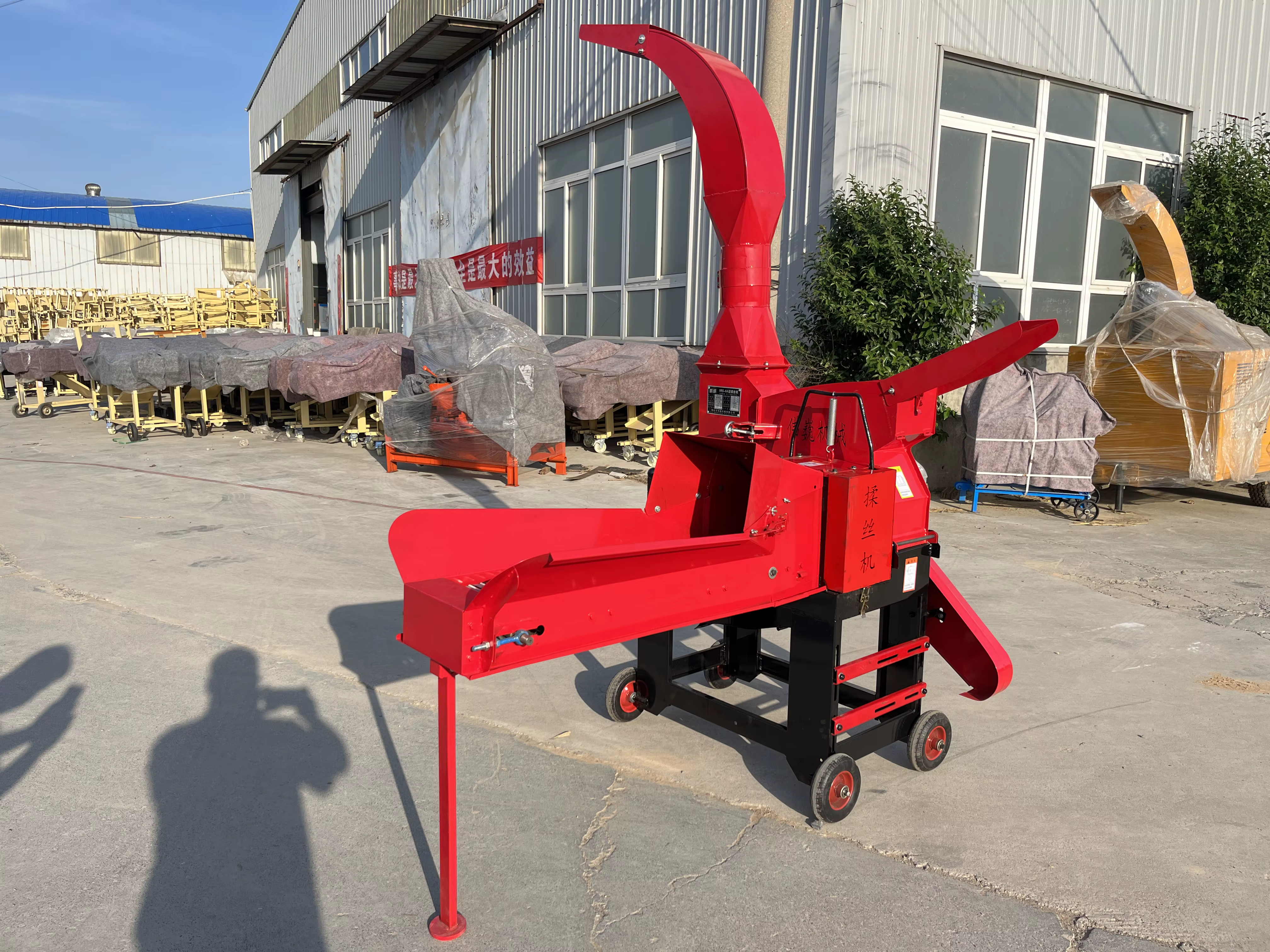 Weiwei 6t/h Grass Kneading Machine & Chaff Cutter Machine — image 4