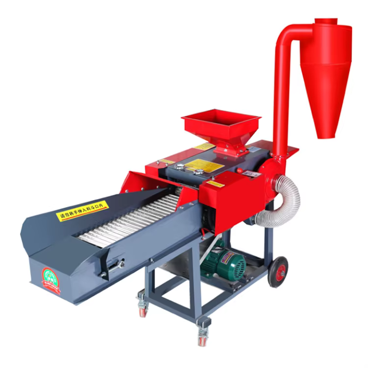 Cheap Gasoline Granulator Chara Agriculture Animal Feed Chaff Cutter Machine — image 6