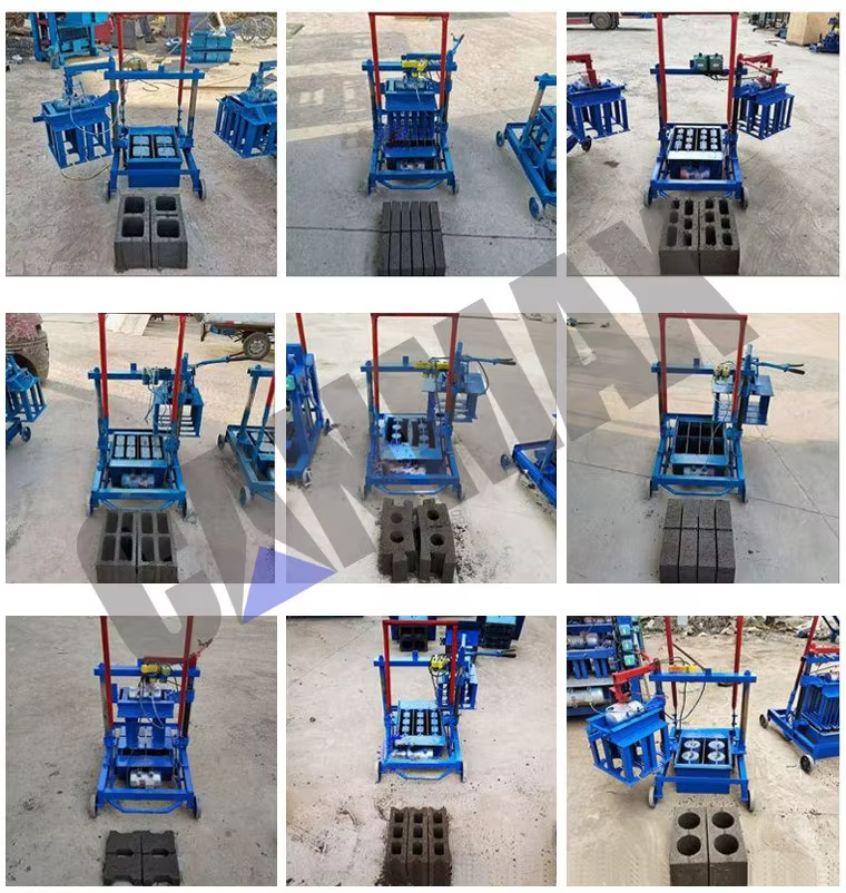 High Efficiency Manual Lightweight Brick Making Machine — image 2