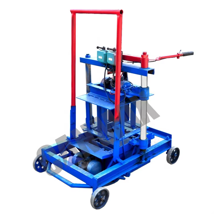 High Efficiency Manual Lightweight Brick Making Machine — image 5